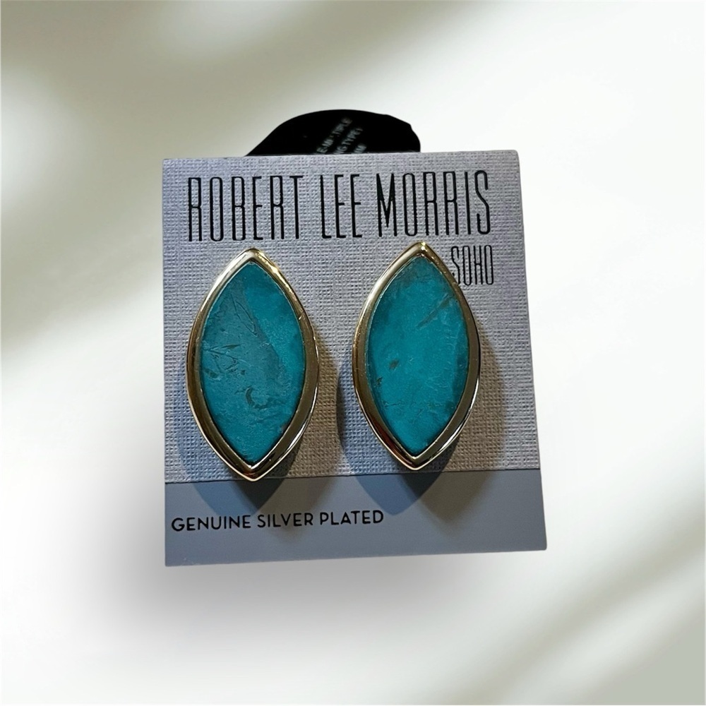 Robert Lee Morris Clip On Earrings NWT - Picture 3 of 5